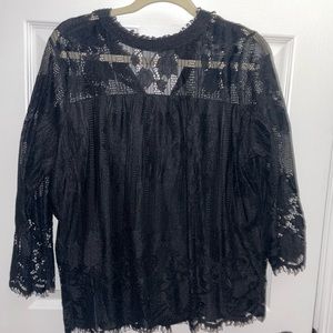 New York and Company Lace Top